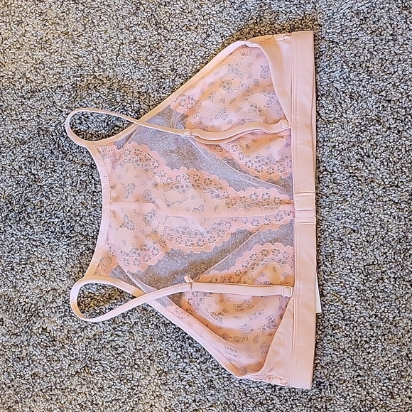 Pink Lace Bralette - Picture 3 of 4